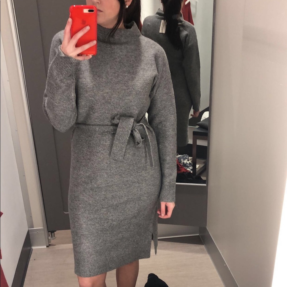 Soft sweater dress